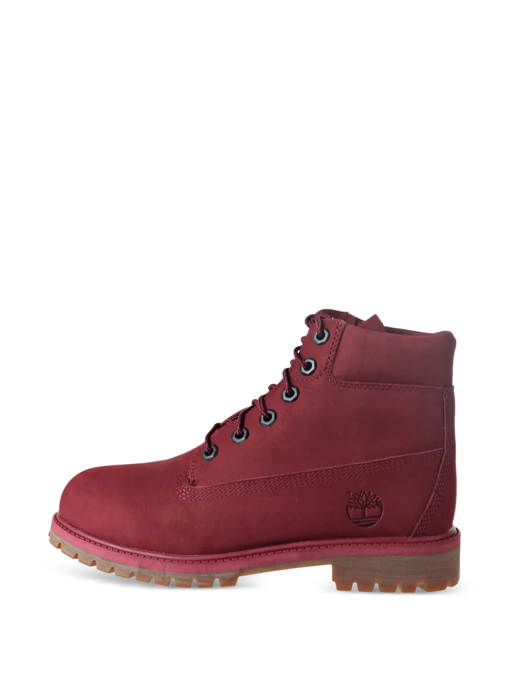 Timberland Kids 6-Inch Premium lace-up waterproof boots - Rosso