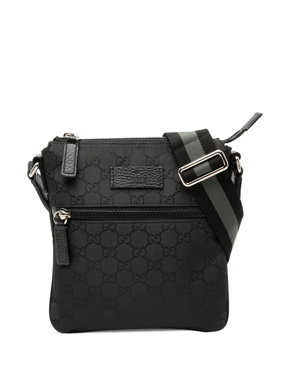 Gucci Pre-Owned 2000-2015 GG Nylon Web crossbody bag - Nero