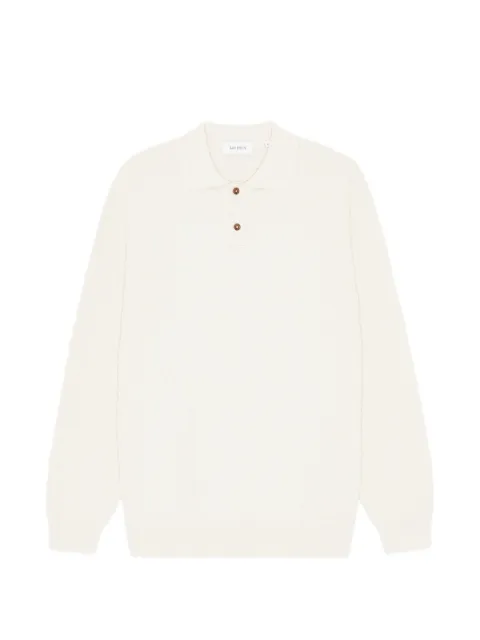 Les Deux textured polo shirt