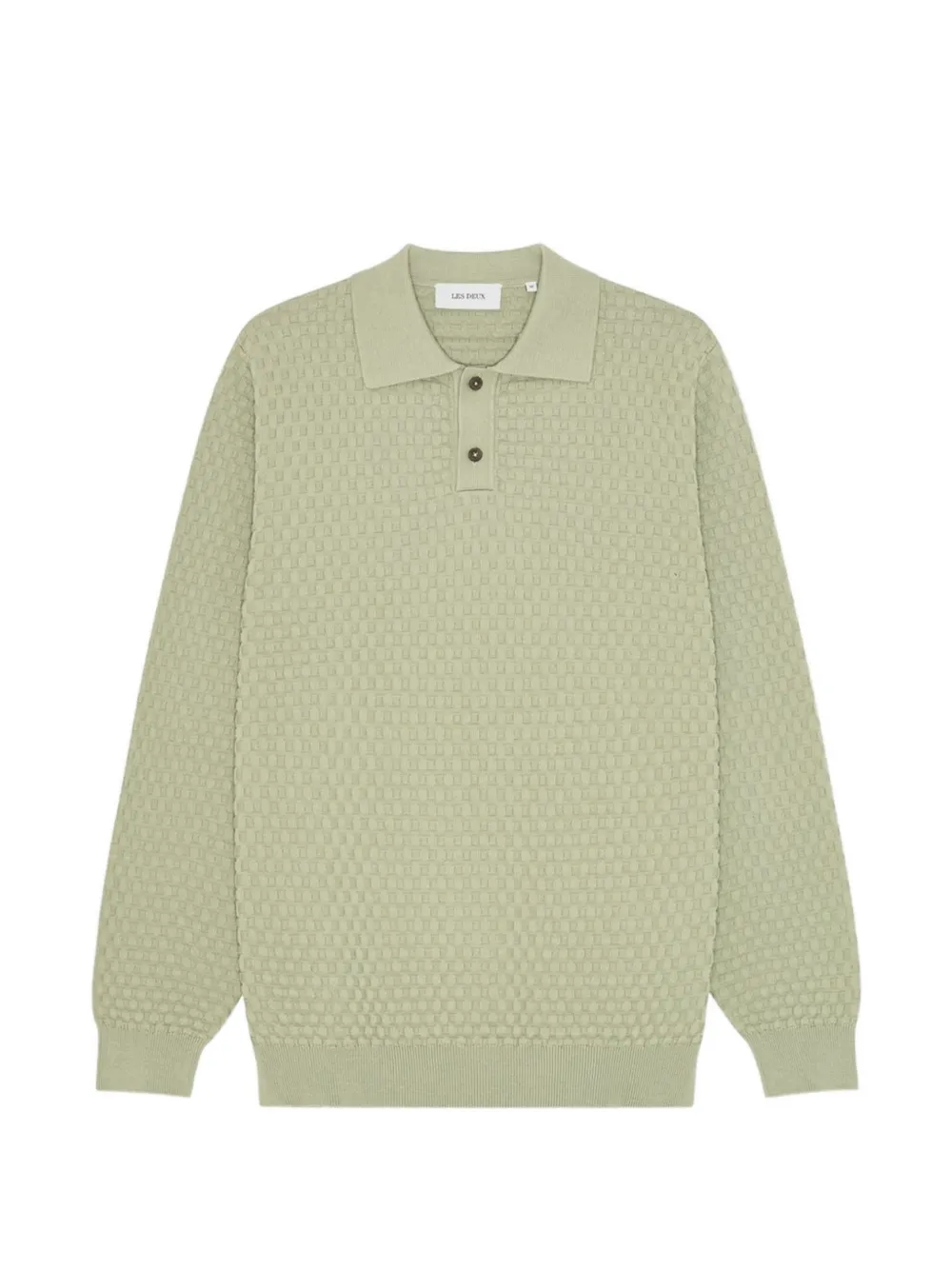 Les Deux Billy weave sweater - Verde
