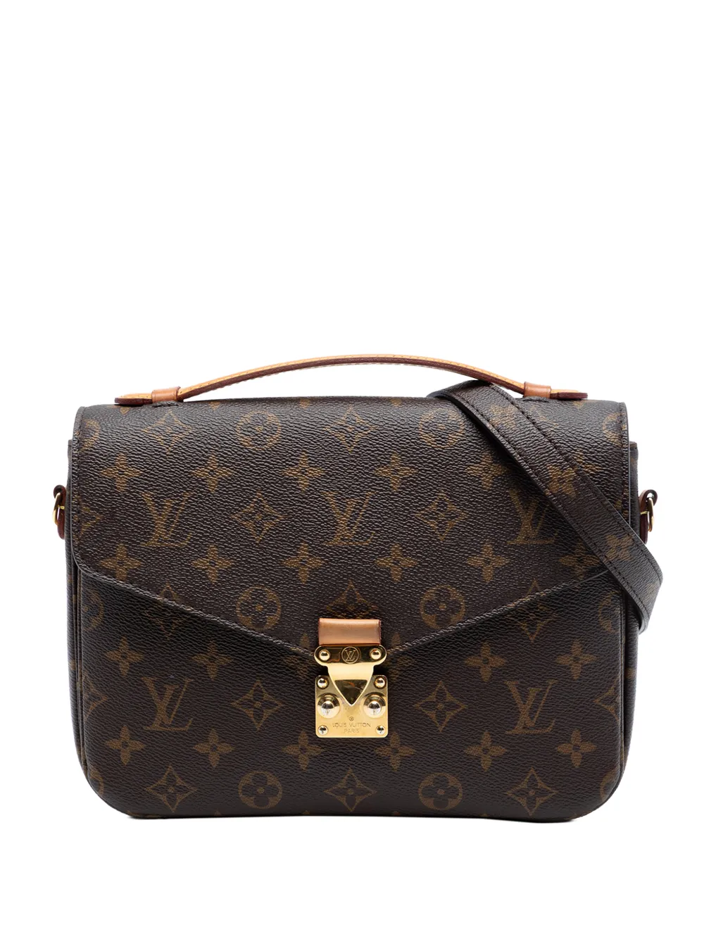 Louis Vuitton Pre-Owned 2010-2025 Monogram Pochette Metis satchel - Marrone
