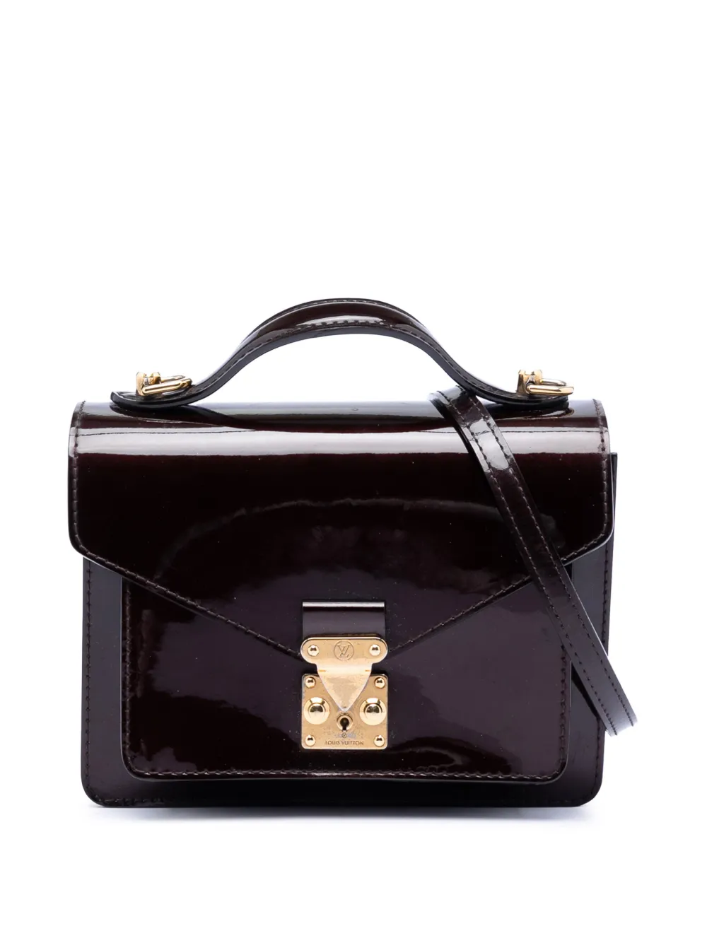 Louis Vuitton Pre-Owned 2013 Vernis Monceau BB satchel - Viola