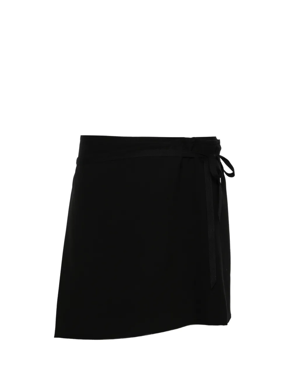 Ann Demeulemeester Minigonna Jolien asimmetrica - Nero