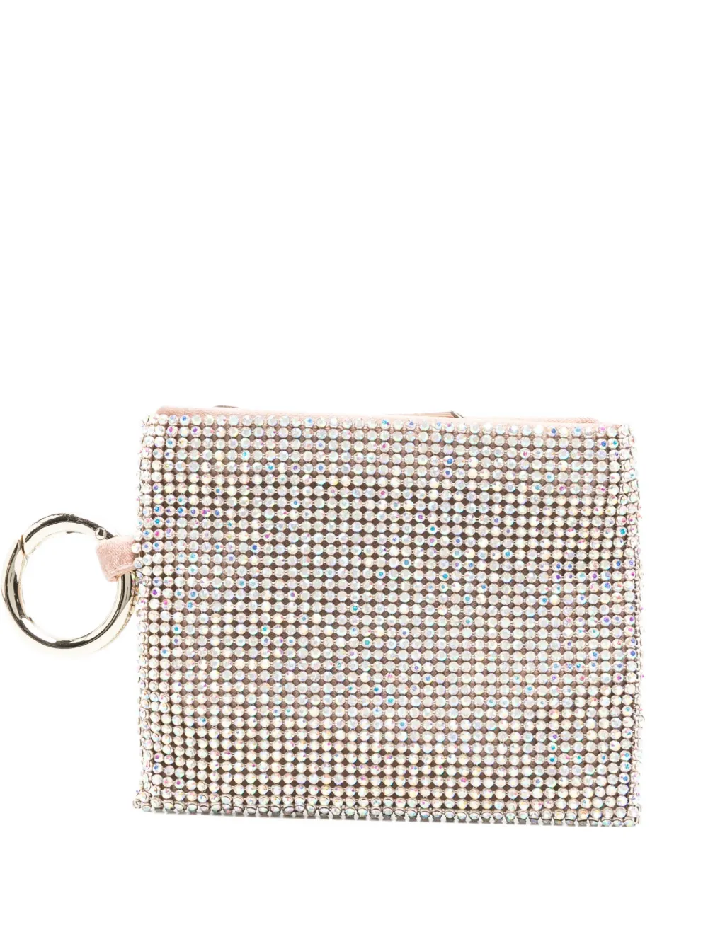 Benedetta Bruzziches crystal-embellished wallet - Oro