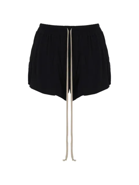 Rick Owens Lilies shorts con cordones en la pretina