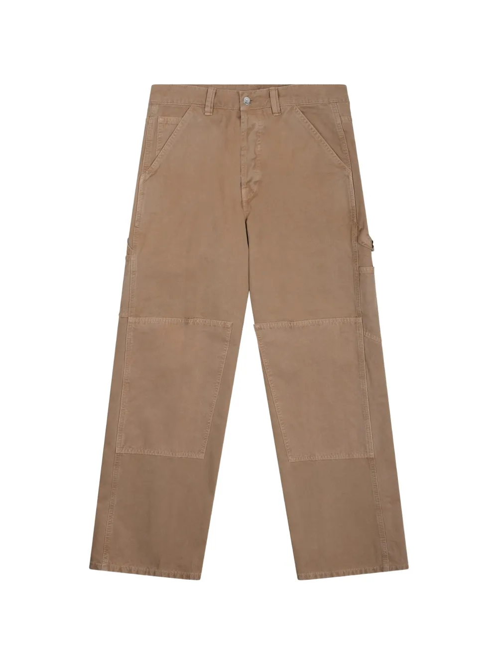Nine In The Morning straight-leg trousers - Toni neutri