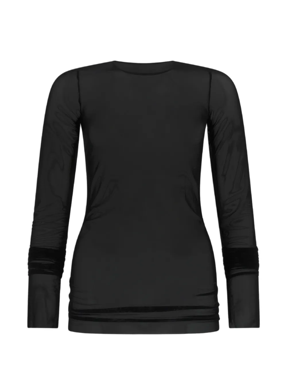 Rick Owens Lilies long-sleeves T-shirt - Nero