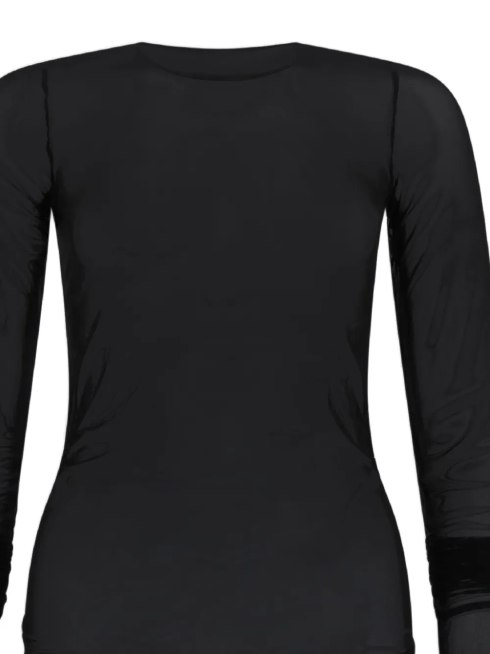 Rick Owens Lilies T-shirt met lange mouwen Zwart