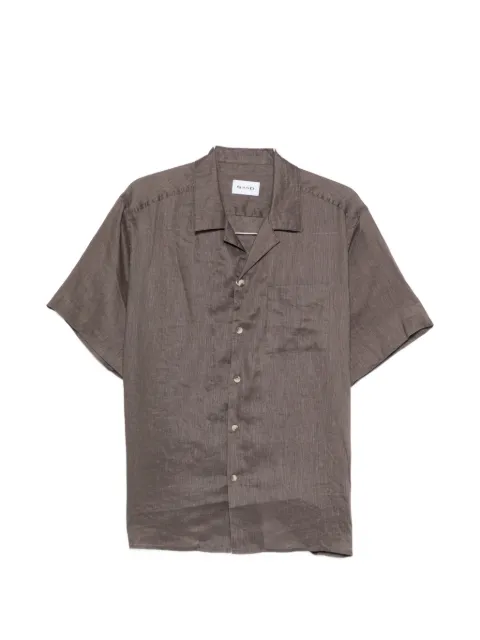 Sand patch-pocket shirt