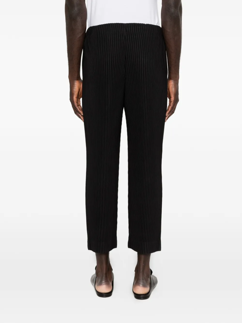 Homme Plissé Issey Miyake March plooibroek Zwart