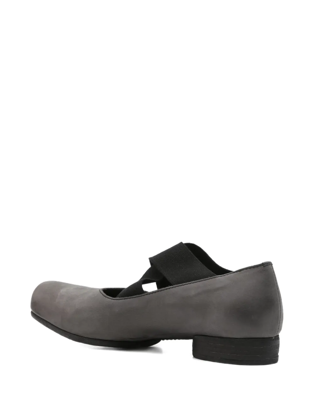 Uma Wang criss-cross ballet flats Grijs
