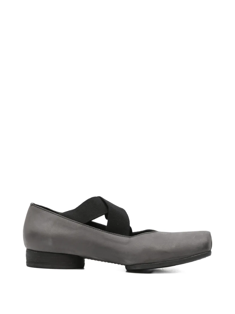 Uma Wang criss-cross ballet flats - Grigio