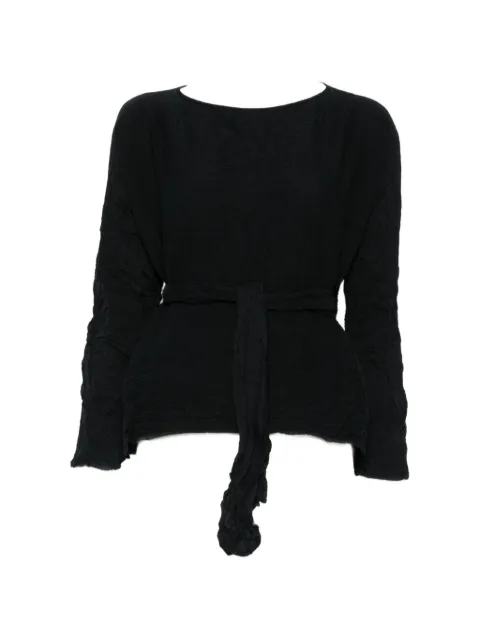 Daniela Gregis tie-waist blouse