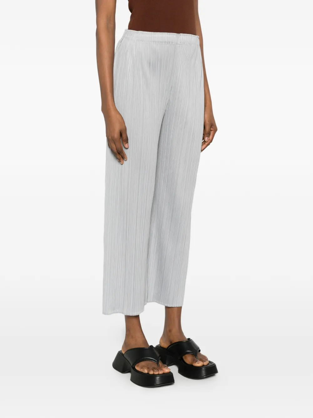 Pleats Please Issey Miyake Monthly Colors: February plooibroek Grijs