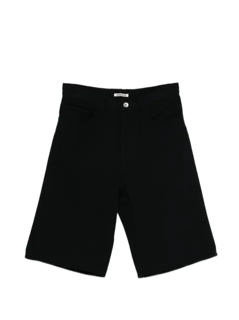 Auralee belt-loops shorts