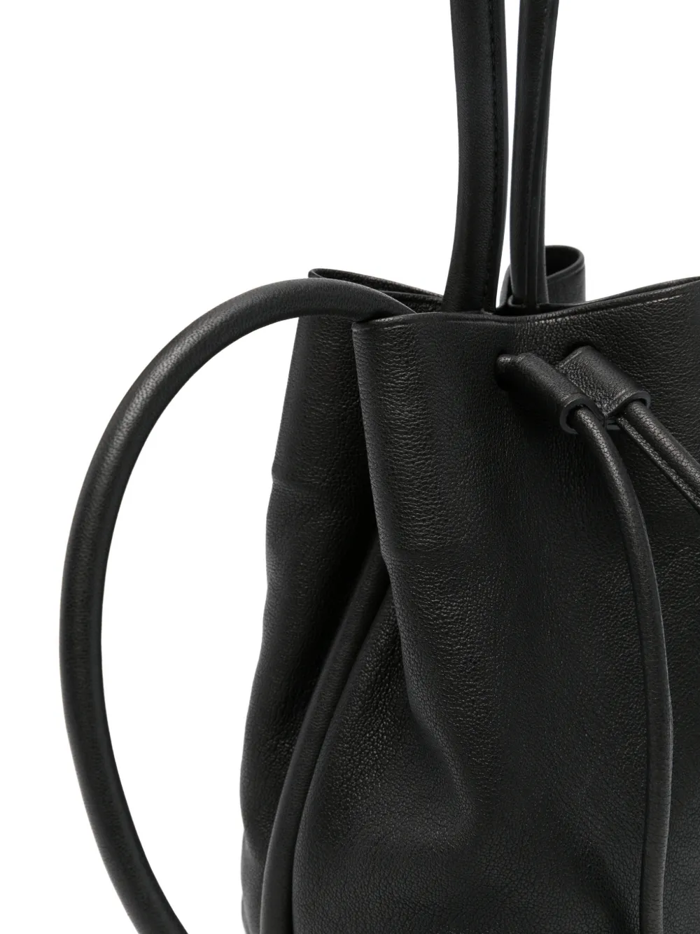 Uma Wang Bucket-tas met trekkoord Zwart