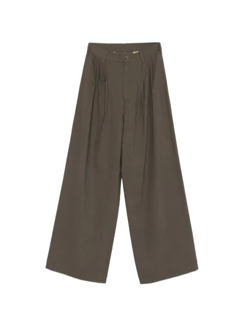 Uma Wang pleated palazzo pants