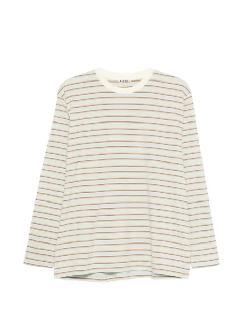 Auralee striped T-shirt