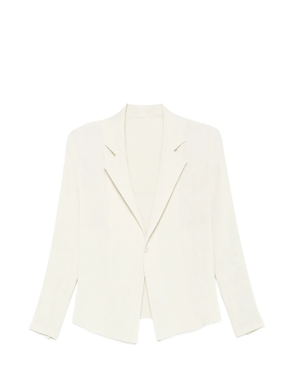 Issey Miyake pleated shirt - Toni neutri