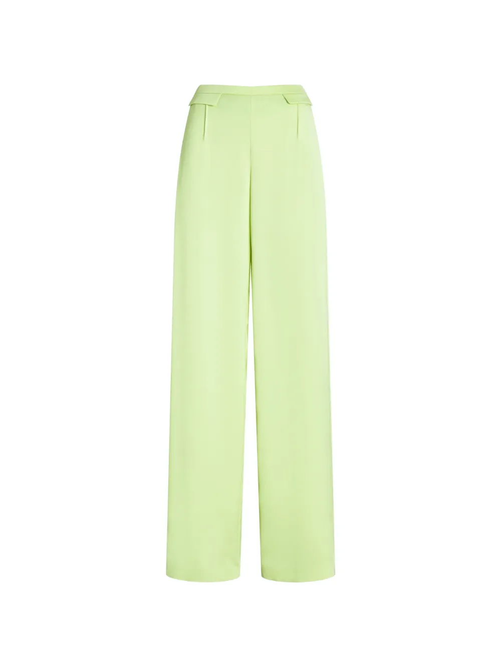 Genny flap-pocket trousers - Verde
