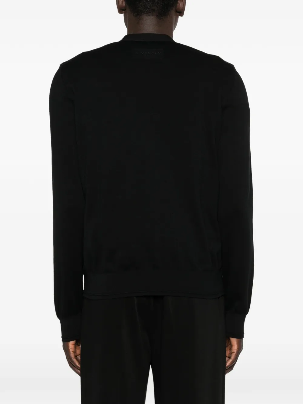 Givenchy Gebreid vest met Paris-jacquard Zwart
