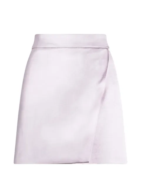 Genny wrap mini skirt