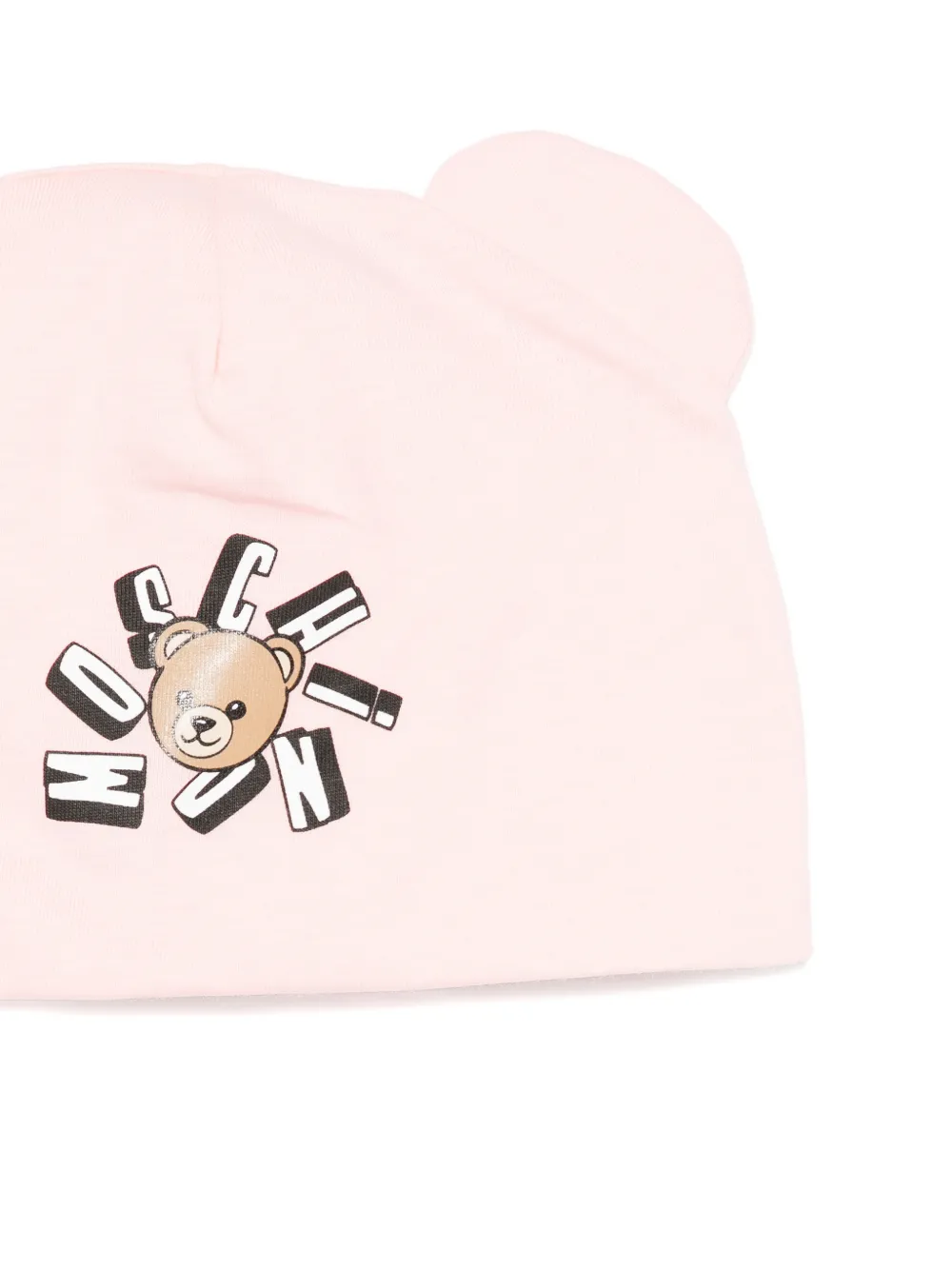 Moschino Kids Pyjama met teddybeer print Roze
