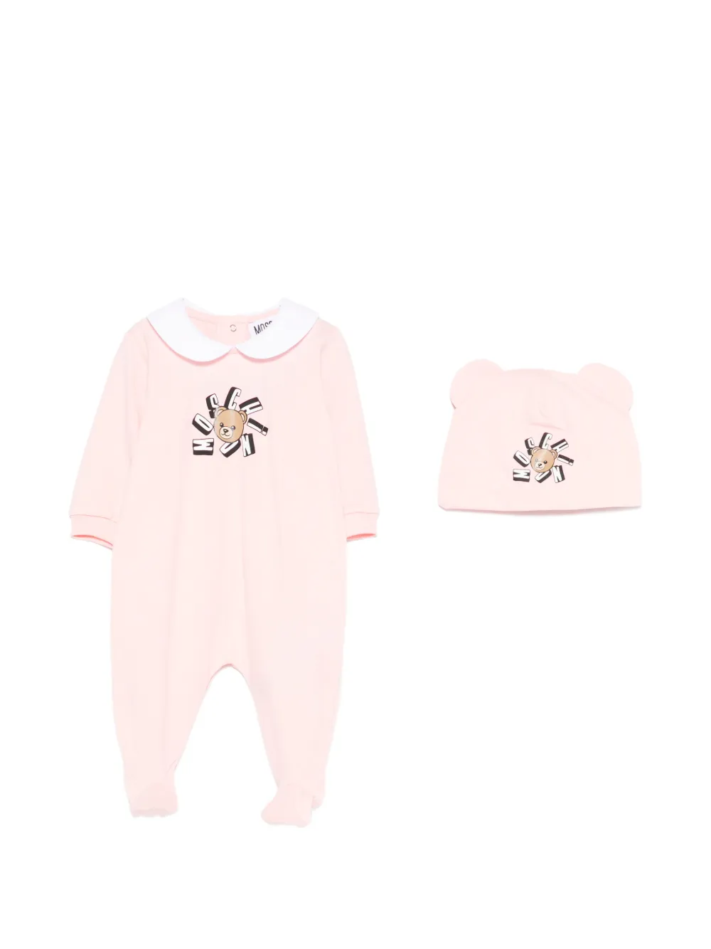 Moschino Kids Pigiama Teddy Bear - Rosa