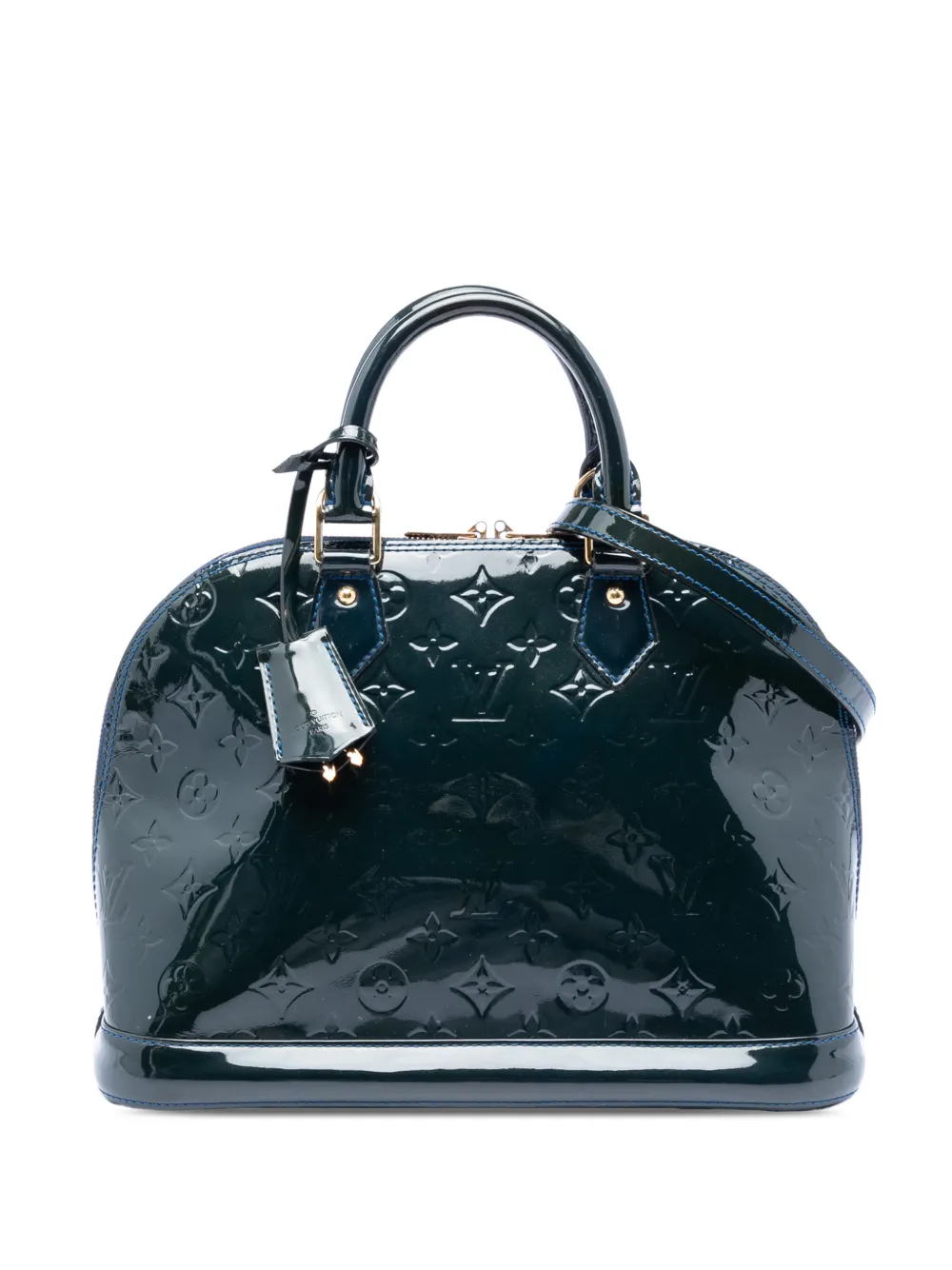 Louis Vuitton Pre-Owned 2013 Monogram Vernis Alma PM handbag - Blau