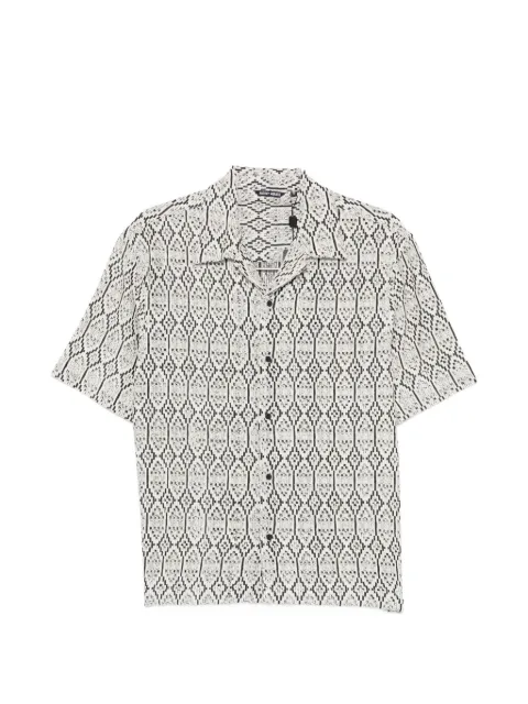 Antony Morato geometric-jacquard shirt