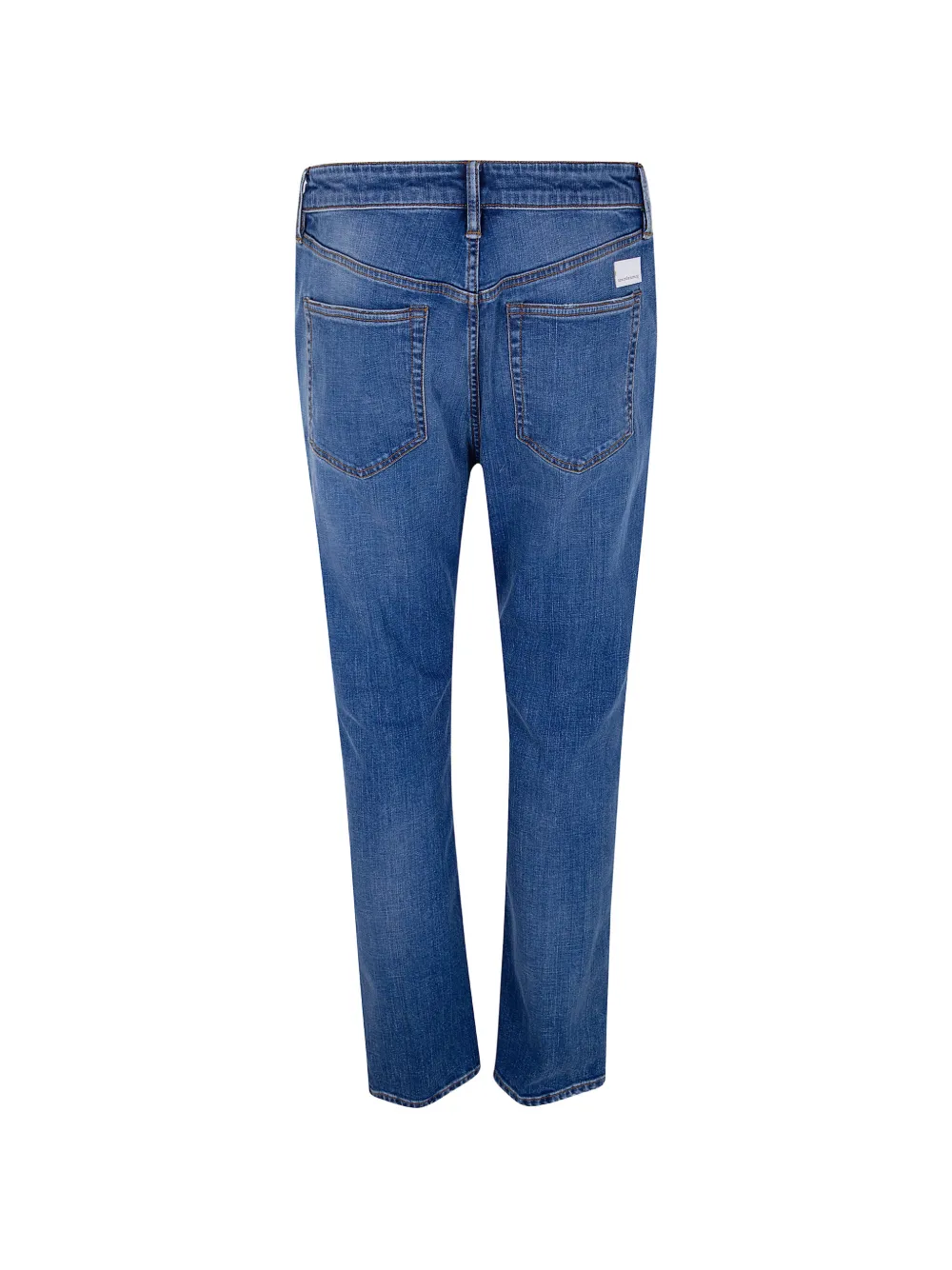 Nine In The Morning Jeans met vervaagd effect Blauw