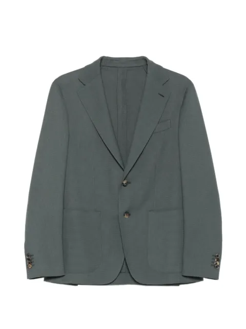 Caruso button-fastening blazer