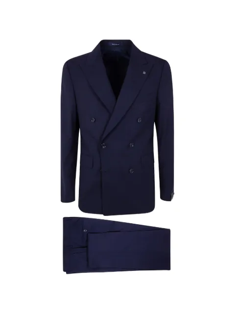 Tagliatore double-breasted wool suit
