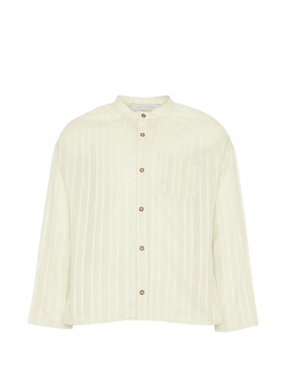 VÉLOCIPÈDE striped long-sleeve shirt - Grün