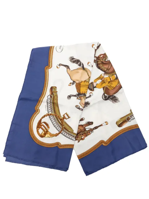 Hermès Pre-Owned mascada Reprise Silk Scarf 2000-2026