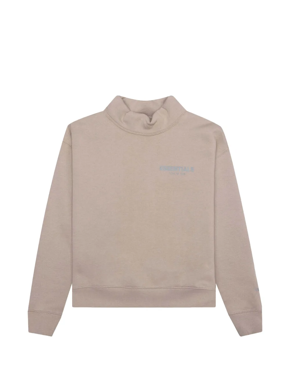 FEAR OF GOD ESSENTIALS KIDS mock-neck sweatshirt - Nude