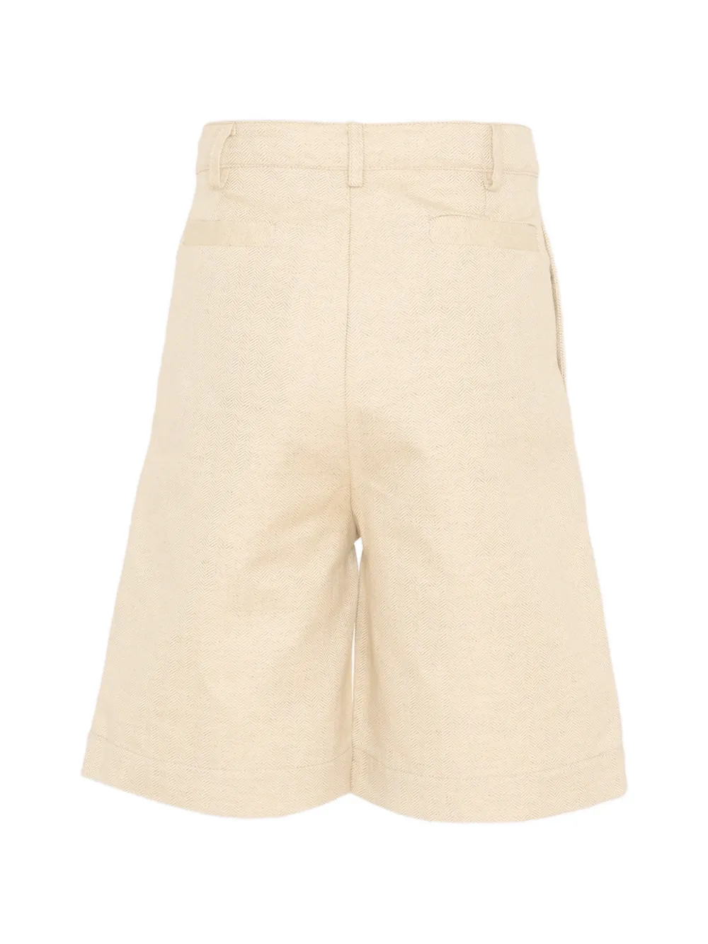  Vélocipède Pleated Shorts - Neutrals 