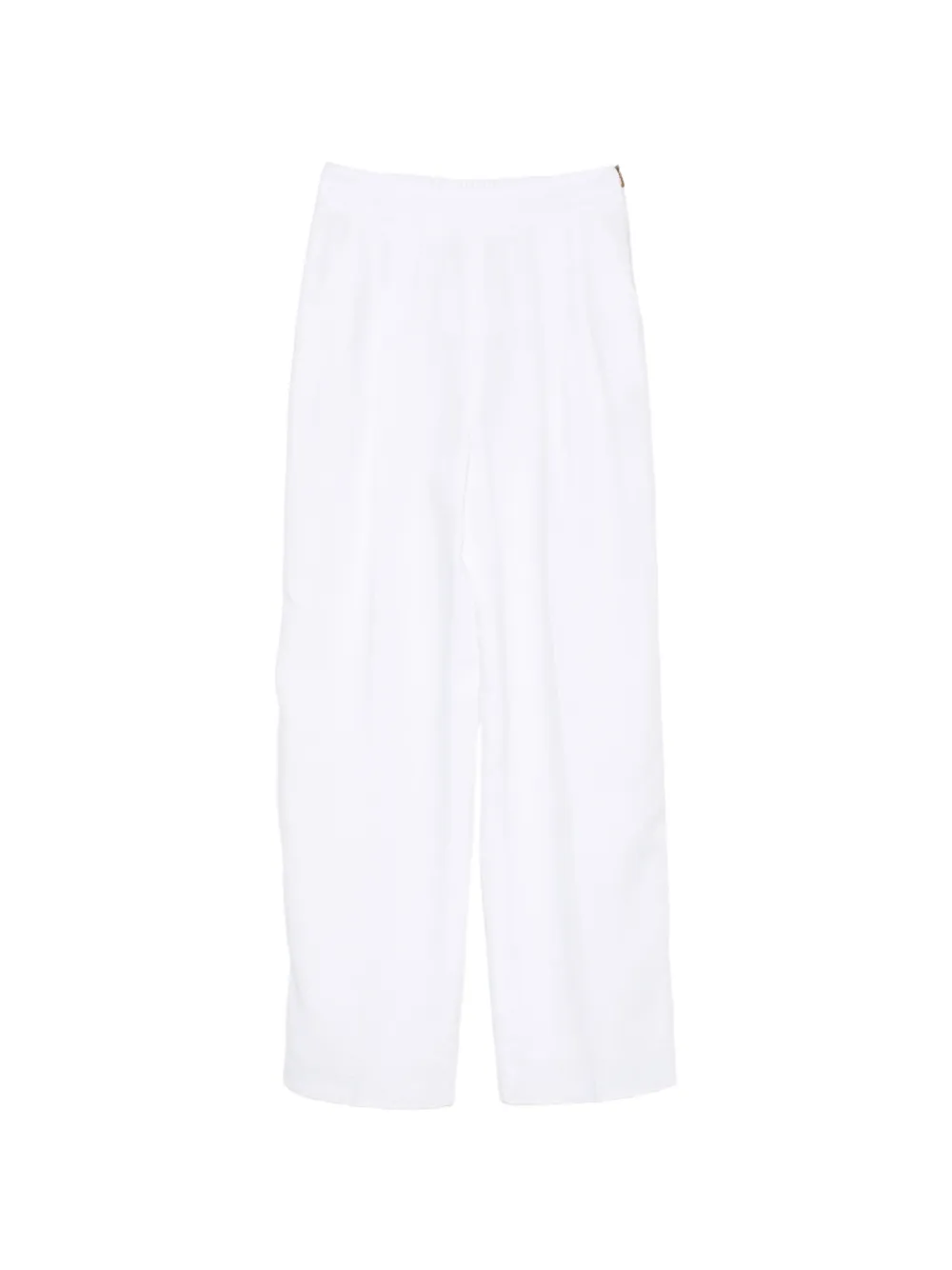 Agnona pleated trousers - Bianco