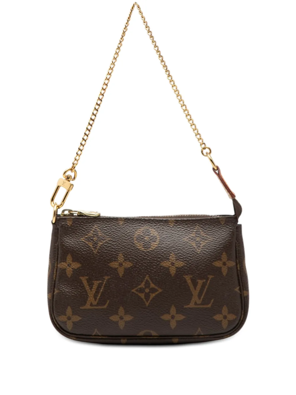 Louis Vuitton Pre-Owned 2019 Monogram Mini Pochette Accessoires handbag - Marrone