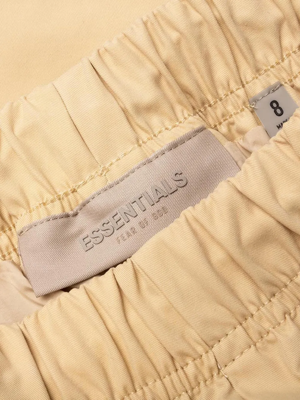 FEAR OF GOD ESSENTIALS KIDS Ruimvallende broek Beige