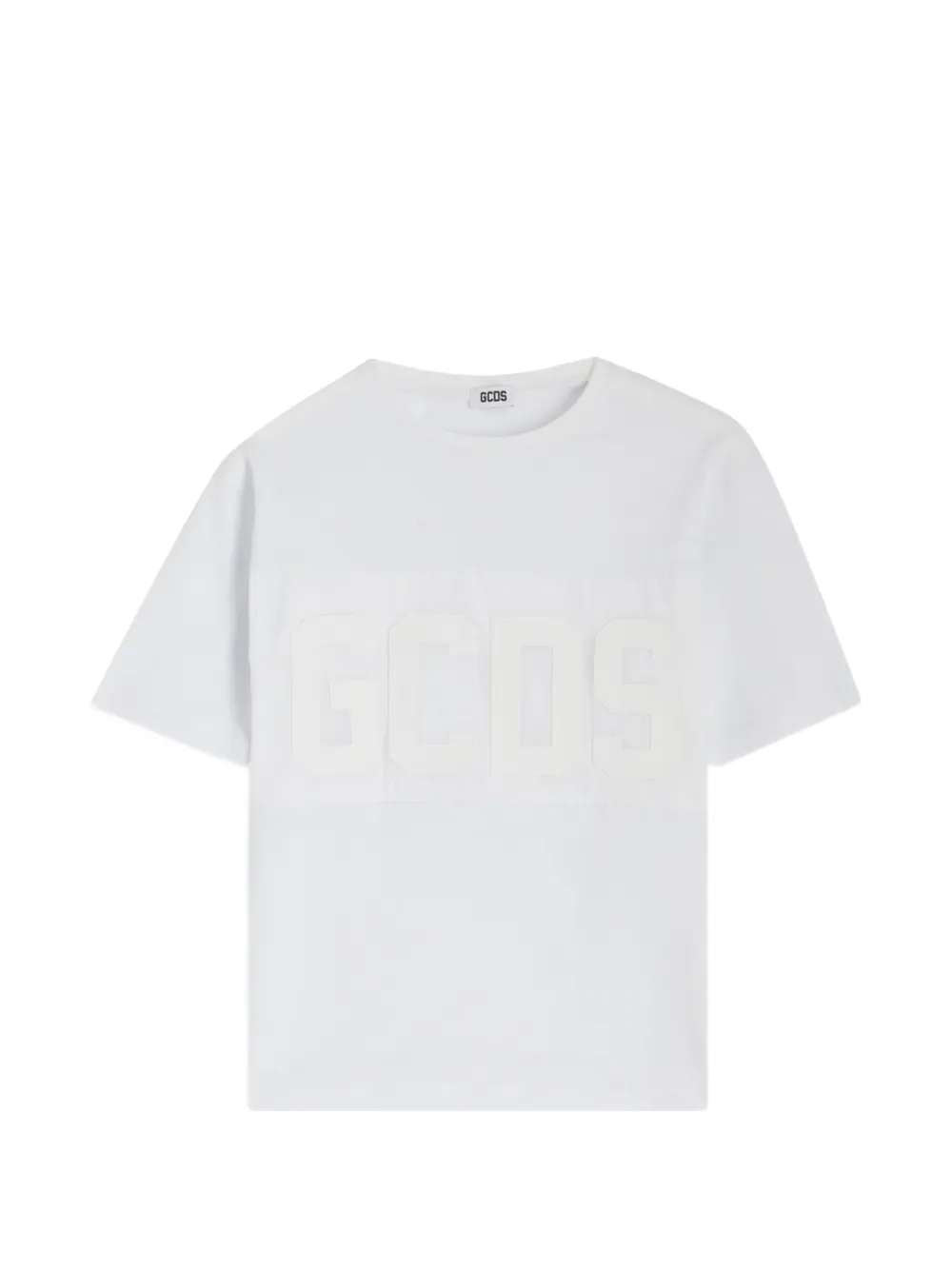 Gcds Kids logo t-shirt - Weiß
