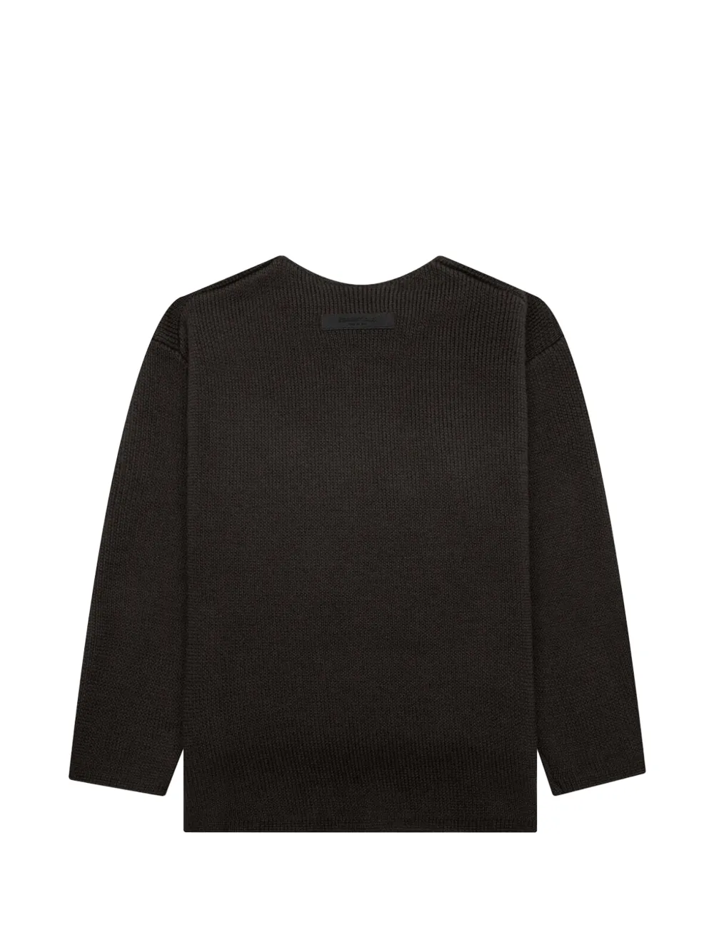 FEAR OF GOD ESSENTIALS KIDS Trui met logopatch Zwart