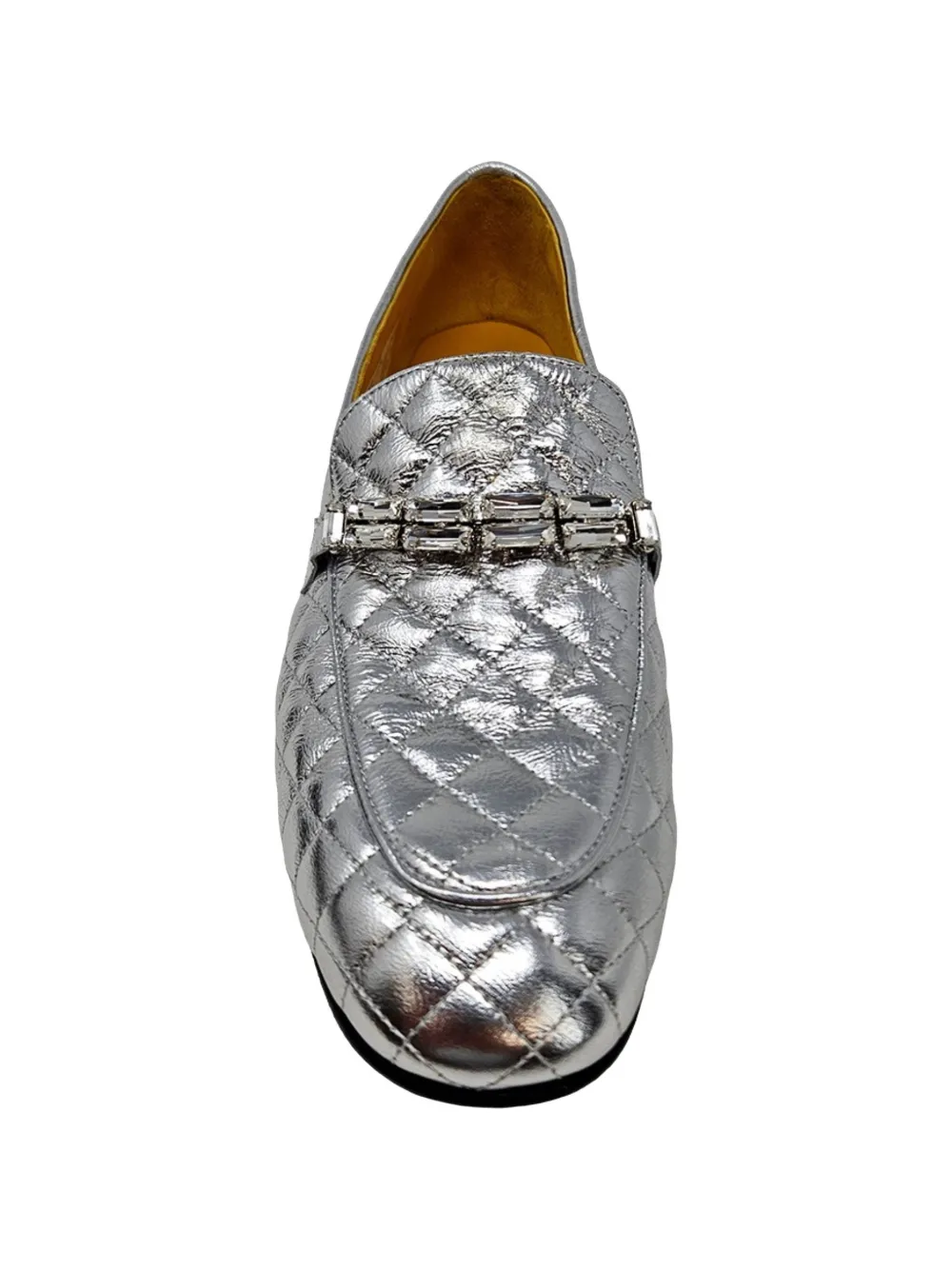 Madison.Maison Gevoerde loafers Zilver
