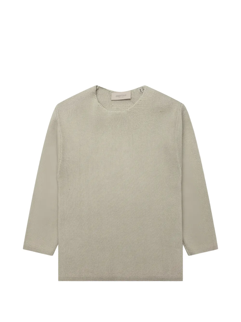 FEAR OF GOD ESSENTIALS KIDS logo-patch sweater - Toni neutri