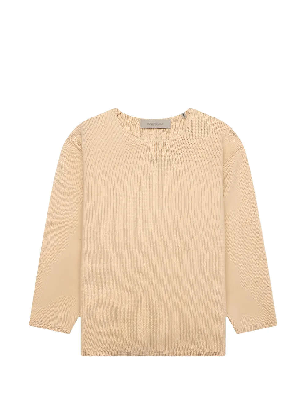 FEAR OF GOD ESSENTIALS KIDS logo-patch sweater - Toni neutri
