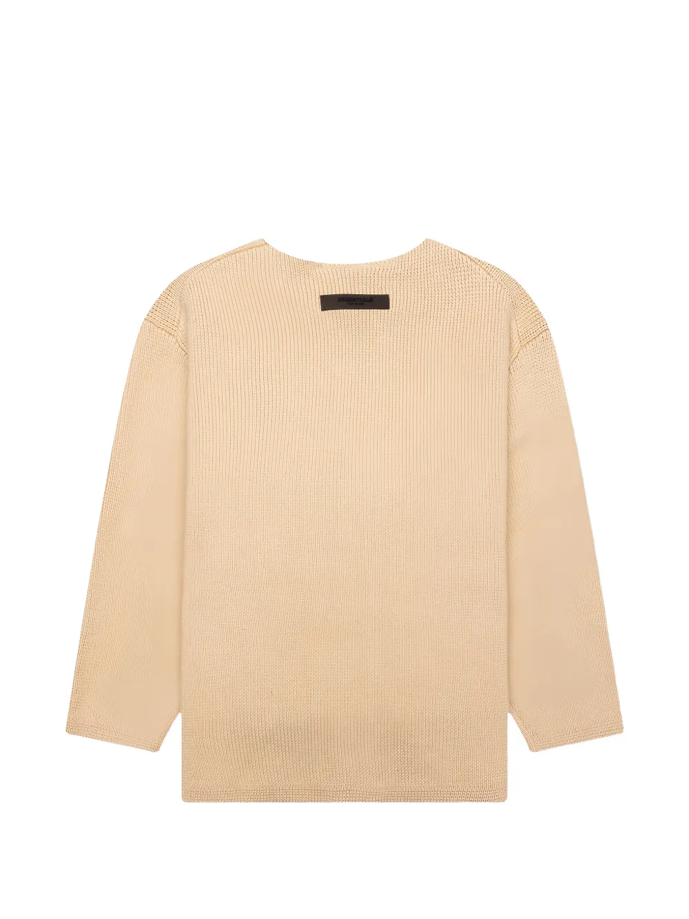 FEAR OF GOD ESSENTIALS KIDS Trui met logopatch Beige