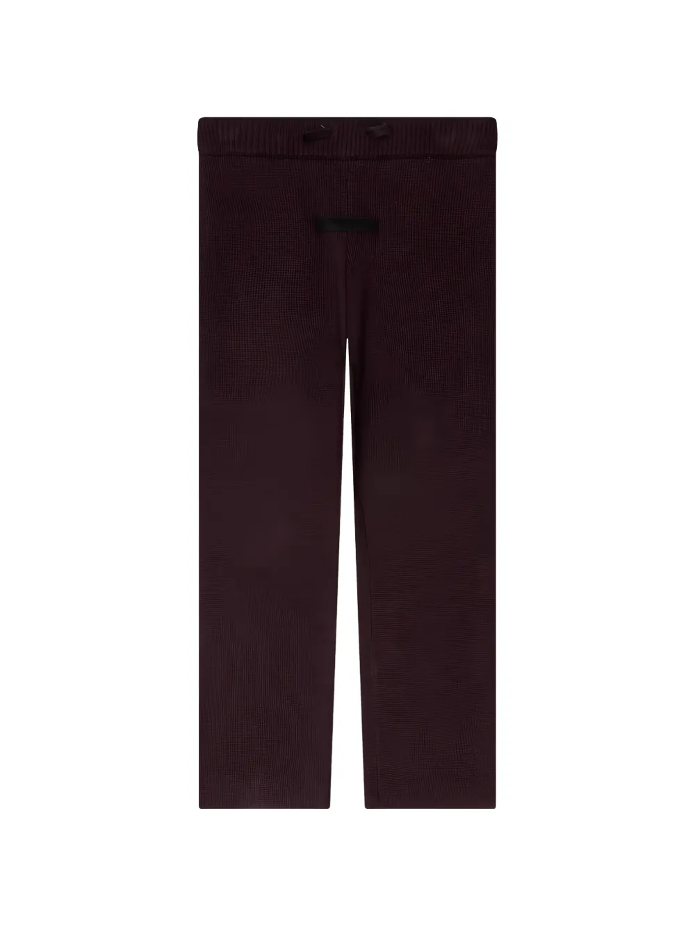 FEAR OF GOD ESSENTIALS KIDS knitted logo-patch trousers - Viola