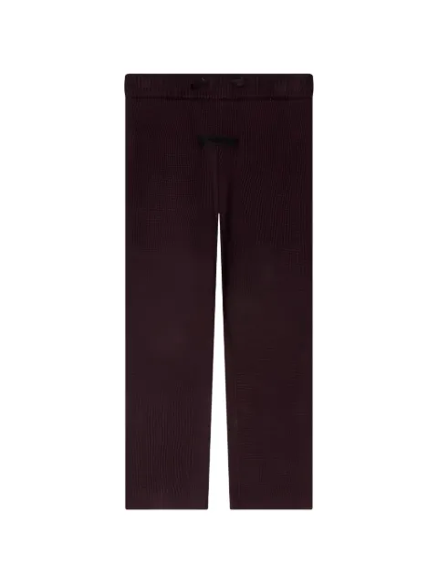 FEAR OF GOD ESSENTIALS KIDS بنطال منسوج بشارة شعار الماركة