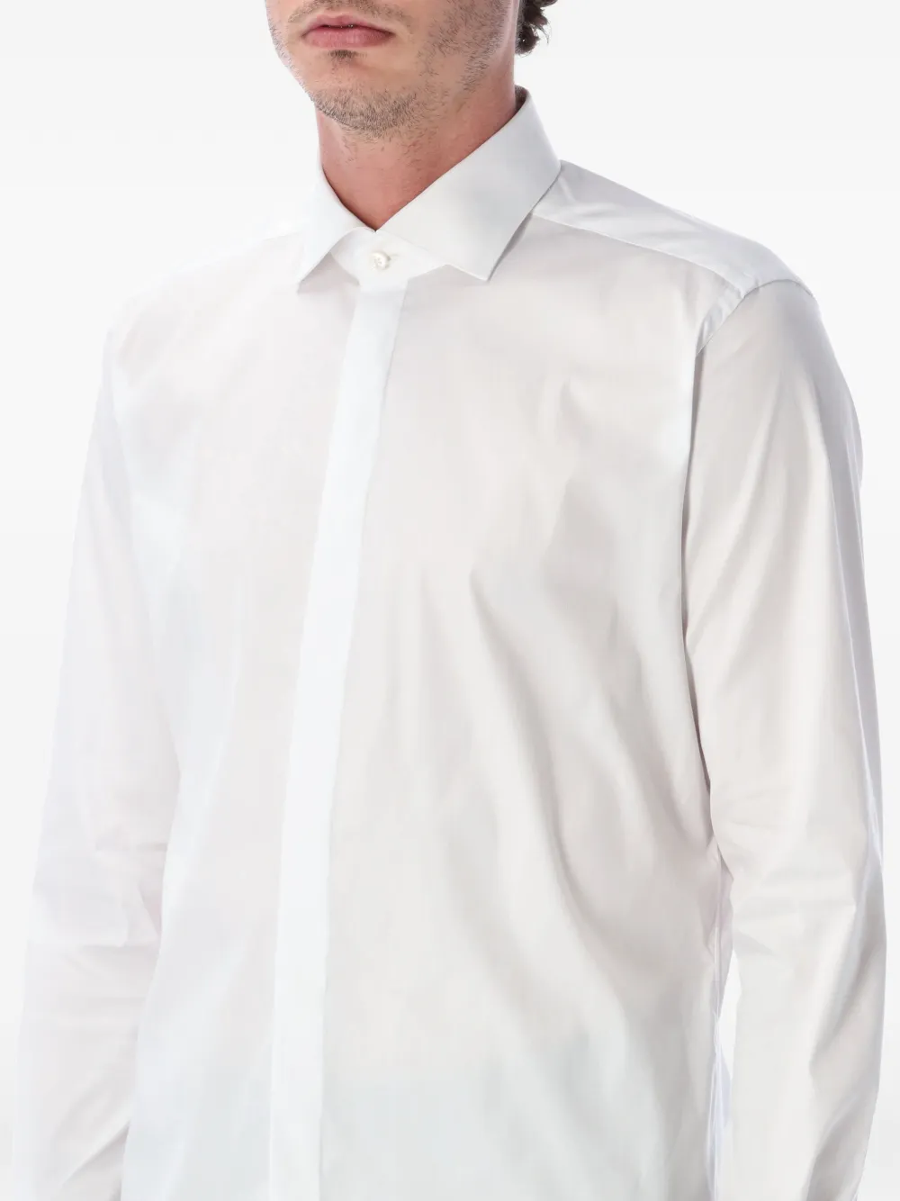  Xacus Cotton Shirt - White 