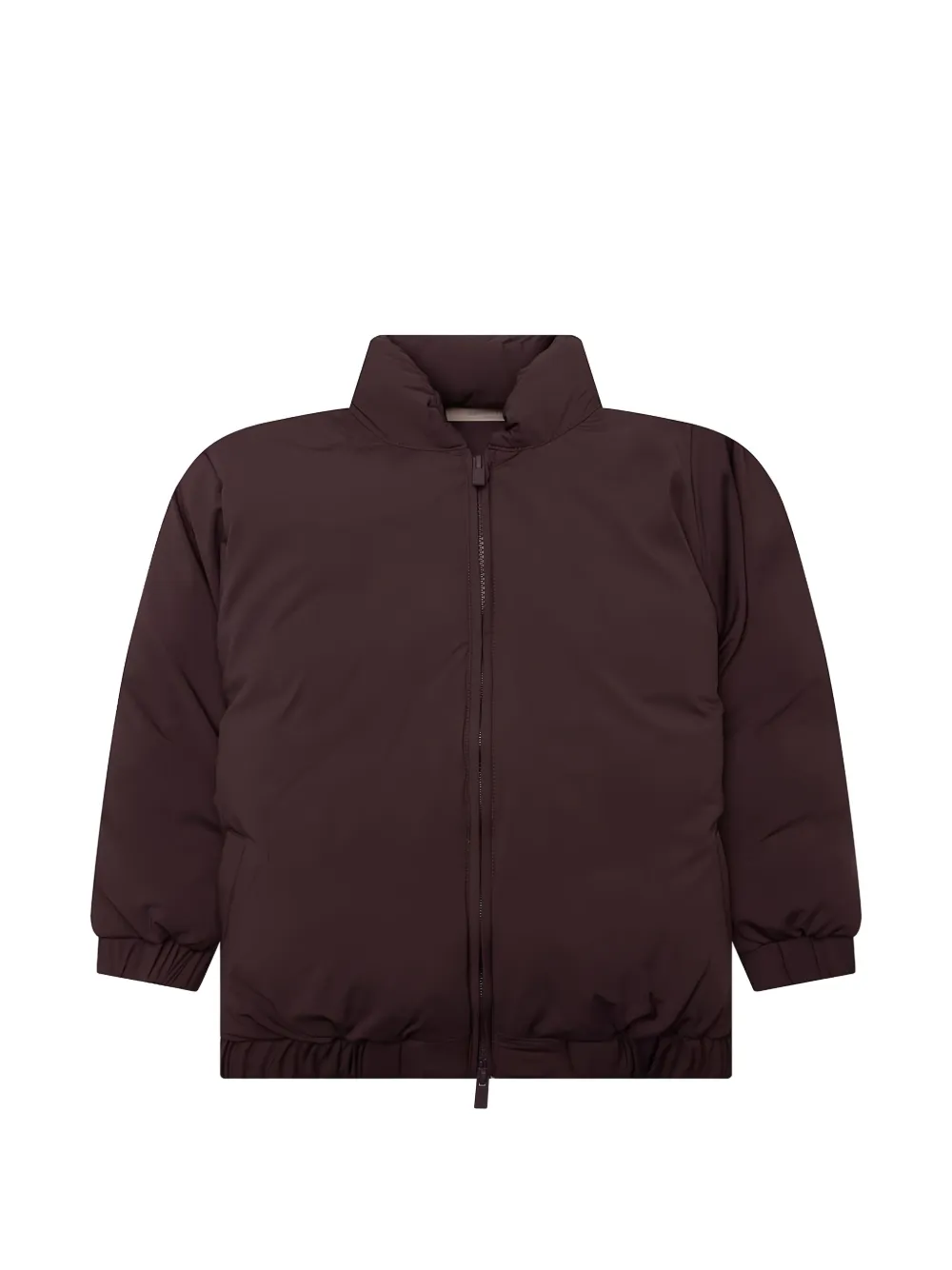 FEAR OF GOD ESSENTIALS KIDS puffer jacket - Marrone